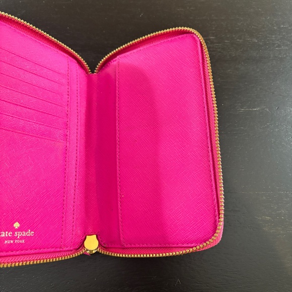 Kate Spade Zip-Around Wallet in Hot Pink - Picture 7 of 7